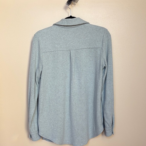 Green Button-Up Shacket - Picture 3 of 3